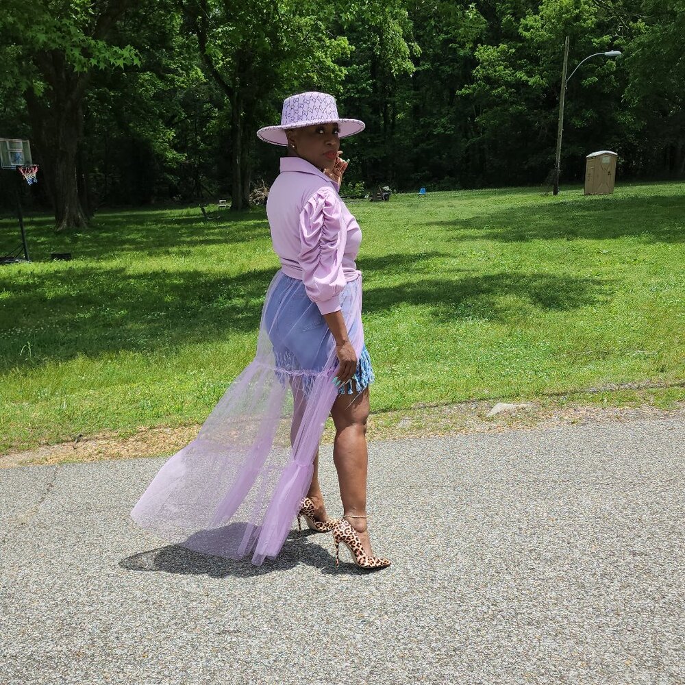 Spring Color Fedora Hat - Picture 3 of 4